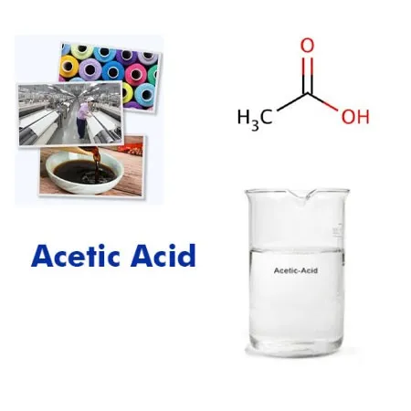 Colorless Liquid Acetic Acid C2H4O2 With Best Price CAS 64-19-7