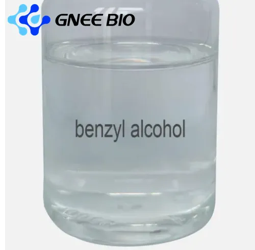 Yüksek saflıkta% 99 renksiz sıvı benzil alkol cas 100-51-6