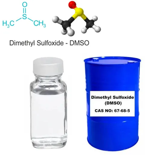Yüksek Saflıkta Dimetil Sülfoksit DMSO %99,9 Saf Sıvı CAS 67-68-5
