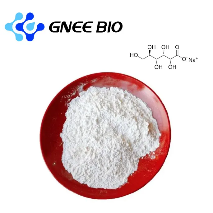 Endüstriyel dereceli% 99 sodyum glukonat veya glukonik asit sodyum tuzu CAS 527-07-1