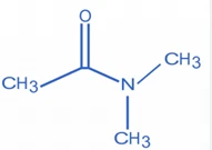 Dimethylacetamide structural formula Dimethylacetamide structural formula